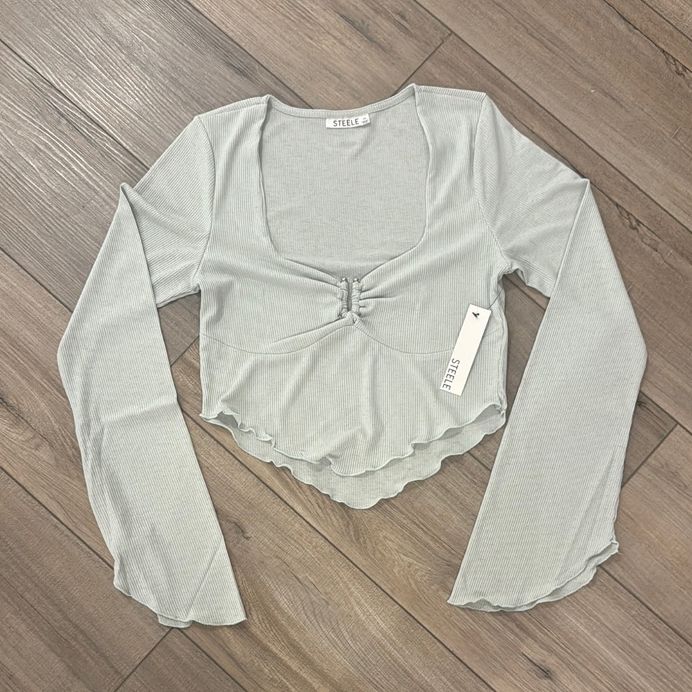 Mint Women's Ruched Blouse
